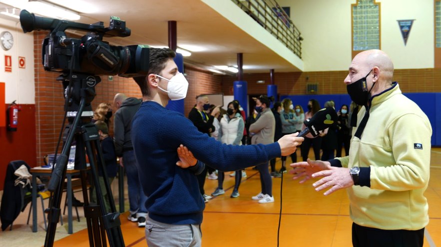 Defensa Personal Femenina clase en Mollet, Hansu Jiu Jitsu, Escola Sant Gervasi